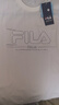 FILA 黃景瑜同款|斐樂(lè )官方男裝針織短袖2025夏新款時(shí)尚簡(jiǎn)約涼感T恤 標準白-WT L 175/96A/L 曬單實(shí)拍圖