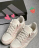 adidas ENTRAP美式校園風(fēng)運動(dòng)板鞋少年感復古籃球鞋男女阿迪達斯   白色/粉色   39 曬單實(shí)拍圖