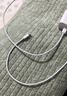 Apple/蘋(píng)果 USB-C轉閃電接口充電線(xiàn) -1米 蘋(píng)果充電線(xiàn)手機充電線(xiàn)原裝充電線(xiàn)適用于閃電接口iPhone/iPad 曬單實(shí)拍圖