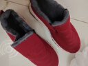 SooGree老北京棉鞋女冬加絨奶奶鞋防水防滑保暖媽媽鞋軟底老太太加厚棉靴 老北京棉鞋女款紅色加絨 39 曬單實(shí)拍圖