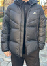 耐克男防風(fēng)連帽羽絨服夾克冬季輕盈外套NIKE STORM-FIT DV1132 010黑/黑/帆白 2XL 曬單實(shí)拍圖