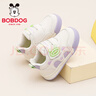 巴布豆童鞋小童百搭輕便學(xué)步鞋女童秋款防撞機能鞋101353129米/粉紫28 曬單實(shí)拍圖
