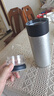 京東京造鈦健康保溫杯純鈦茶隔【茶水分離】教師節(jié)禮物大容量 冰花漆500ml 曬單實(shí)拍圖