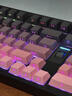 邁從（MCHOSE） G98 V2客制化機械鍵盤(pán)gasket結構三模2.4G/有線(xiàn)/藍牙hifi全鍵熱插拔電競游戲辦公電腦平板 G98 V2 黑莓粉-冰藍軸 曬單實(shí)拍圖