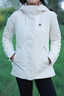 KOLON SPORT/可隆MIST輕量羽絨服 女士防水防風(fēng)戶外連帽輕薄鵝絨夾克 LKDJ5WNT20-CR 奶油白 S 160/84A 曬單實(shí)拍圖