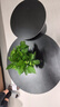 悅倫法式復古客廳沙發(fā)茶幾組合中古風(fēng)小戶(hù)型黑色巖板圓形茶幾矮桌 大小組合茶幾80+50（桶型底座） 曬單實(shí)拍圖