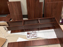 惠尋 京東自有品牌 實(shí)木圓角鞋柜門(mén)口入戶(hù)玄關(guān)柜靠墻一體室內外收納柜 【新國標ENF板+實(shí)木圓角】古檀木色100CM 曬單實(shí)拍圖