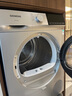 西門(mén)子（SIEMENS）烘干機10kg干衣強效除菌蠶絲羽絨專(zhuān)業(yè)護衣  WQ53E2D80W 曬單實(shí)拍圖