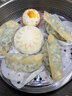 必品閣餃皇390g*4（韭菜2烤肉1玉米1）廣式早餐大餃子 煎餃鍋貼 曬單實(shí)拍圖