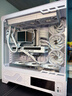 瓦爾基里（VALKYRIE）VK03 WHITE 白色 ATX 游戲電腦臺式機箱 支持360水冷 6.2吋觸摸屏 270°海景房 曬單實(shí)拍圖