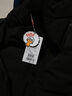 鴨鴨官方正品兒童羽絨服中長(cháng)款2025年最新款童裝加厚保暖防寒連帽外套 黑色 140 cm 曬單實(shí)拍圖