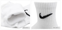 耐克（NIKE）男襪女襪訓練透氣短襪快干柔軟休閑跑步健身運動(dòng)nike襪子3雙裝 SX7677-100 L 曬單實(shí)拍圖