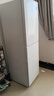 美的（Midea）白色租房家用客廳小型冰箱三開(kāi)門(mén)中門(mén)軟冷凍節能省電低音MR-230TE 以舊換新 曬單實(shí)拍圖