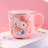 DEVAR聯(lián)名Hello Kitty兒童水杯寶寶牛奶杯帶刻度不銹鋼口杯幼兒園杯子 曬單實(shí)拍圖