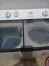 海爾（Haier）洗衣機半自動(dòng)雙缸雙桶脫水機甩干機大容量家用強勁動(dòng)力水電分離洗脫分離防鼠底座操作簡(jiǎn)單結實(shí)耐用 新品【強效去污款】10公斤+噴淋漂洗+可定時(shí) 曬單實(shí)拍圖