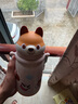 babycare兒童保溫杯嬰兒小松鼠寶寶1-3歲不銹鋼吸管水杯壺學(xué)生上學(xué)450ml 曬單實(shí)拍圖