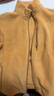 優(yōu)衣庫【狂歡價(jià)】童裝男童女童搖粒絨拉鏈茄克長(cháng)袖外套夾克478141 46 鵝黃色 160 曬單實(shí)拍圖