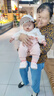 兔兔大文嬰兒鞋子0-1歲秋冬季男女寶寶6-12個(gè)月學(xué)步棉鞋襪軟底新生兒腳套 小鳥(niǎo)粉色布底 1雙 均碼 內長(cháng)12cm，建議0-12個(gè)月 曬單實(shí)拍圖