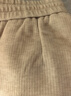 初徑羊絨燕麥色小個(gè)子窄版闊腿褲女2024年春秋女士褲子高腰直筒褲長(cháng)2 杏色【九分褲小個(gè)子】春秋款 L 【適合105-115斤】 曬單實(shí)拍圖