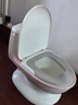 babycare馬桶坐便器蹲便器兒童馬桶仿真馬桶坐便圈2-6歲寶寶便盆維爾粉 曬單實(shí)拍圖