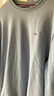 TOMMY HILFIGER【柔軟抓絨】25秋冬新款男裝美式休閑通勤簡(jiǎn)約純色圓領(lǐng)衛衣 藍色C1O XL （推薦：165-180斤） 曬單實(shí)拍圖