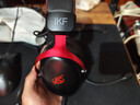 iKF V11 S【3.5mm版】游戲耳機頭戴式電競耳機有線(xiàn)耳麥fps全景音電腦聽(tīng)聲辨位無(wú)畏契約三角洲 黑紅色 曬單實(shí)拍圖