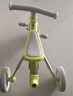 酷騎兒童三輪車(chē)K3腳踏車(chē)1-4歲遛娃神器可折疊手推車(chē)1車(chē)5用周歲禮物 曬單實(shí)拍圖