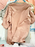 優(yōu)衣庫男女裝大師T AIRism寬松圓領(lǐng)T恤五分袖短袖475355 465185 475355/12桃紅色 L /175/100A 曬單實(shí)拍圖