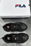 斐樂(lè )（FILA）官方男鞋老爹鞋復古運動(dòng)鞋2025冬季新款鞋子加絨貓爪6代 黑-BD 42 曬單實(shí)拍圖