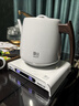 厚臺底部上水 保溫隔熱燒水壺便捷泡茶一體式底部自動(dòng)上水恒溫壺元旦節日高端好茶禮便捷泡茶電熱水壺 1L 純白 曬單實(shí)拍圖
