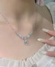 老鳳祥S925銀項鏈女2025年新款托帕石輕奢首飾品紀(jì)念日生日禮物女友老婆 璀璨綺夢項鏈*品牌禮盒 曬單實拍圖