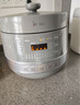 美的（Midea）【國家補貼】0涂層精鋼厚釜電壓力鍋5L雙膽全自動(dòng)智能預約家用煲湯煮飯電飯煲C5856G高壓鍋4-6人 曬單實(shí)拍圖