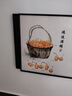 柳鶯花燕現代輕奢電表箱裝飾畫(huà)新款遮擋畫(huà)電閘箱配電箱壁畫(huà)客廳電表盒掛畫(huà) A-暖居生活 50X40遮蓋40cmX30cm表箱 右推拉款 曬單實(shí)拍圖