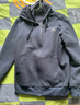 美津濃MIZUNO戶(hù)外休閑衛衣男春秋冬季連帽開(kāi)衫加絨加厚外套男純色寬松 曬單實(shí)拍圖