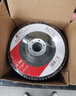 卡夫威爾十片裝百葉砂輪片拋光打磨片角磨片 100*72*16mm（60目） WP4453 曬單實(shí)拍圖