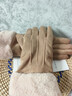 偶森手套女冬季保暖騎行手套麂皮加絨戶(hù)外加厚防寒風(fēng)騎電動(dòng)車(chē)抗凍手套 曬單實(shí)拍圖