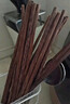 胖東來(lái)筷子原色木筷黃金檀木雞翅木雕花竹筷五色筷無(wú)漆無(wú)蠟正品代購10雙 原色雞翅木筷 10雙 曬單實(shí)拍圖