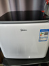 美的（Midea）2.5KG迷你波輪洗衣機(jī)全自動(dòng) MNB25V50E 二級(jí)能效 內(nèi)衣洗衣機(jī)小型嬰兒 95℃除菌螨 銀離子除菌 曬單實(shí)拍圖