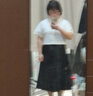 班尼路（Baleno）短袖襯衫女2025夏季新款原紗防曬衣女款寬松涼感舒適短款襯衣外套 曬單實拍圖