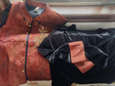 梵花秀（fanhuaxiu）新中式媽媽秋裝金絲絨套裝端莊大氣中老年人女春秋季坎肩國風(fēng)馬甲 紅色 高貴三件套 2XL 建議穿105-120斤 曬單實(shí)拍圖