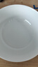 九風(fēng)窯景德鎮高溫白瓷碗盤(pán)碗碟套裝碗具飯碗湯碗面碗斗笠碗吃飯碗餐具 7英寸高溫白瓷羅漢碗 曬單實(shí)拍圖
