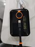 AOBNTECH【3C認證 迷你】自帶雙線(xiàn)66W超級快充充電寶20000毫安超大容量可上飛機便攜小巧適用華為蘋(píng)果手機 鋼琴黑【自帶雙線(xiàn)超級快充】標配版 曬單實(shí)拍圖