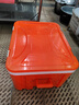 鹿枕外賣(mài)保溫箱商用塑料60L升送餐大號食品冷藏配送饅頭米飯車(chē)載戶(hù)外 85L橘色【合頁(yè)款】 曬單實(shí)拍圖
