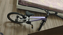 KinderKraftKK兒童自行車(chē)超輕4-6-12歲學(xué)生單車(chē)男女孩生日禮物山地車(chē)18寸紫 曬單實(shí)拍圖