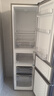 容聲216升三開門小電冰箱家用小戶型節(jié)能超薄冷藏冷凍兩用保鮮出租房宿舍迷你BCD-216D11N銀國家補貼 曬單實拍圖
