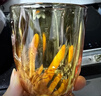 VISIONS康寧高硼硅玻璃杯鉆石杯家用耐高溫加厚輕奢玻璃水杯250ML四只裝 曬單實(shí)拍圖