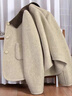 愛(ài)麥依毛呢外套女春春秋季2025新款小個(gè)子短款上衣時(shí)尚洋氣呢子大衣 卡其色 M (80-100斤) 曬單實(shí)拍圖