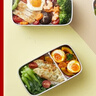 生活元素（LIFE ELEMENT）充電式電熱飯盒 免注水 無(wú)線(xiàn)加熱學(xué)生飯盒 迷你便攜 可車(chē)載/充電寶usb充電 冷凍保鮮飯盒 F79-01 曬單實(shí)拍圖