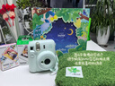INSTAX富士instax立拍立得 一次成像相機(jī) mini12精美禮盒 薄荷精靈 含10張fafa花邊相紙 曬單實(shí)拍圖