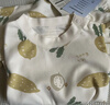 童泰（TONGTAI）嬰兒套裝春秋季純棉寶寶衣服兒童家居服內(nèi)衣上衣高腰褲黃色110cm 曬單實(shí)拍圖